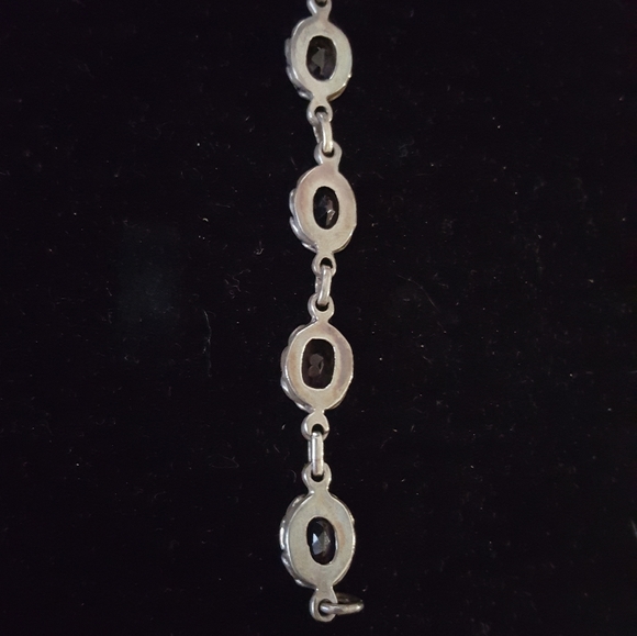 Stunning Amethyst & Sterling Silver Bracelet 7" - Fab February birthstone! - Picture 6 of 6